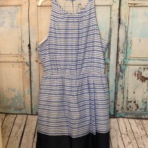 Old Navy Blue White Sleeveless Dress Size XL